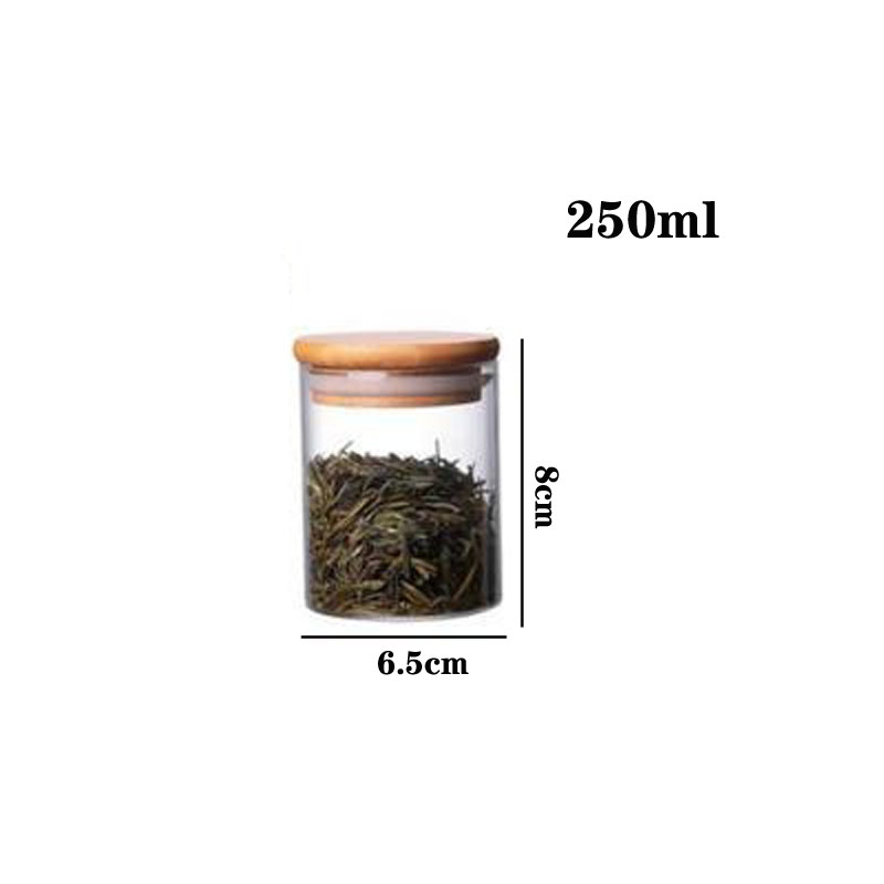 Glass Storage Jar Set