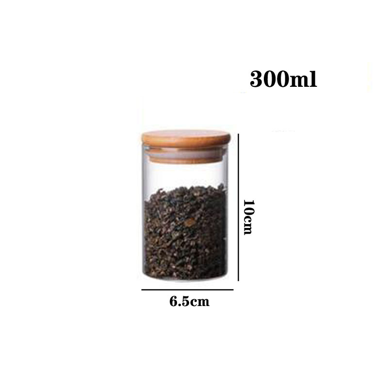 Glass Storage Jar Set