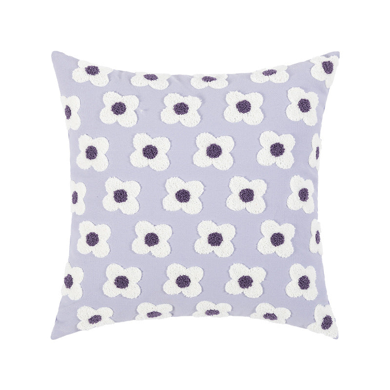 Embroidery Decorative Pillow Cover