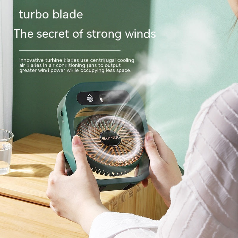 Portable Mist Cooling Fan