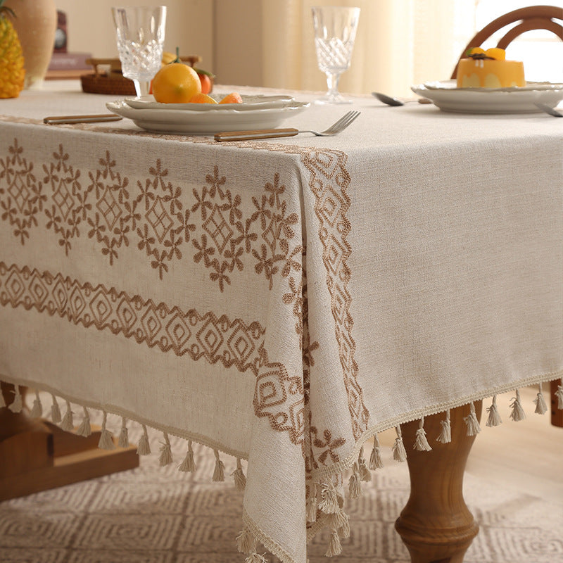 Solid Color Tablecloth