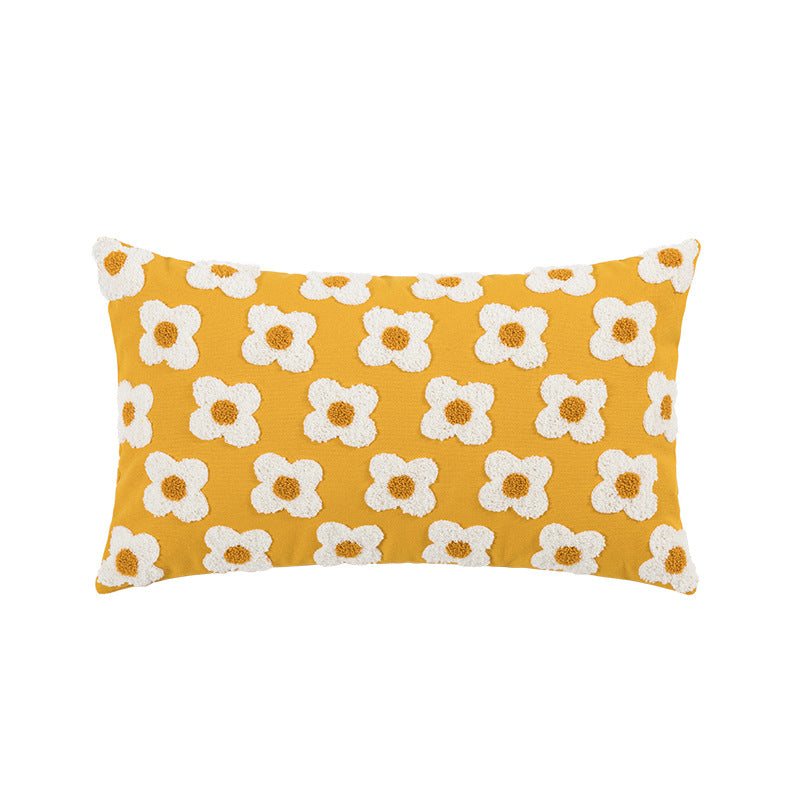 Embroidery Decorative Pillow Cover