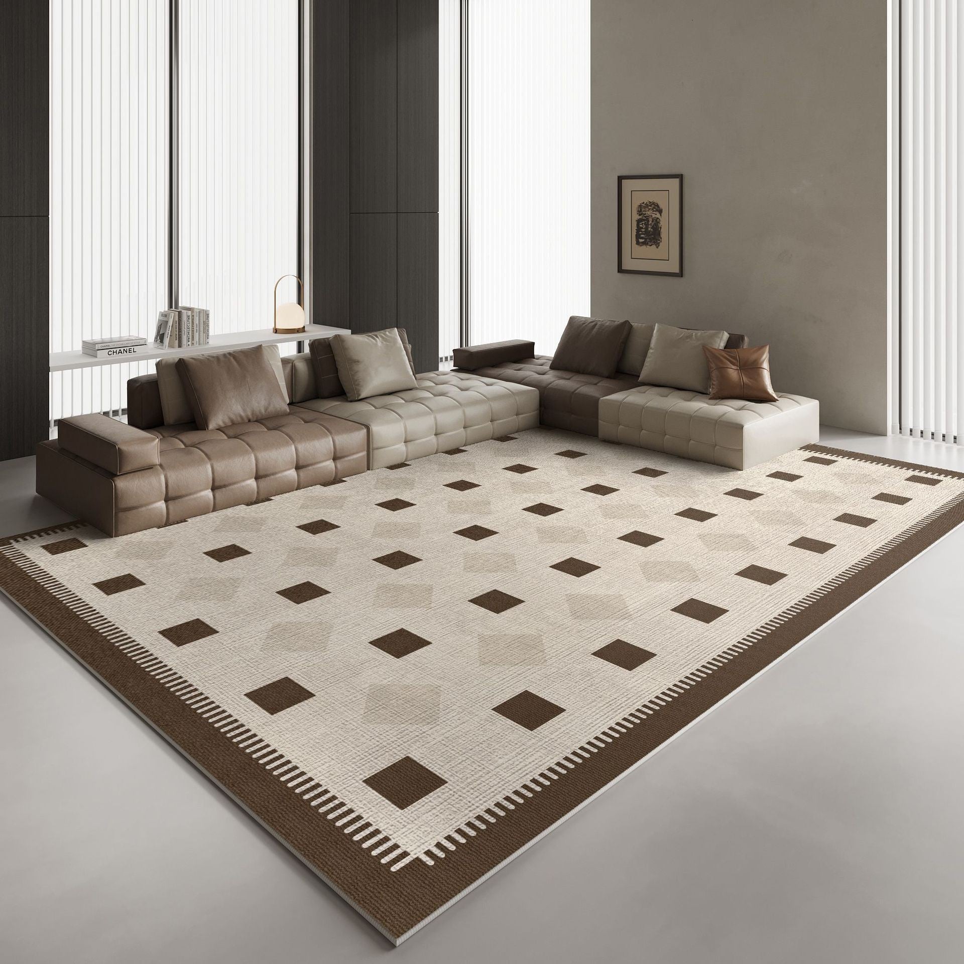 Non-Slip Velvet Rug