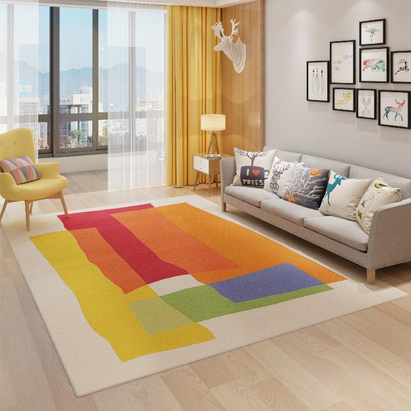 Retro Living Room Rug