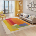 Retro Living Room Rug