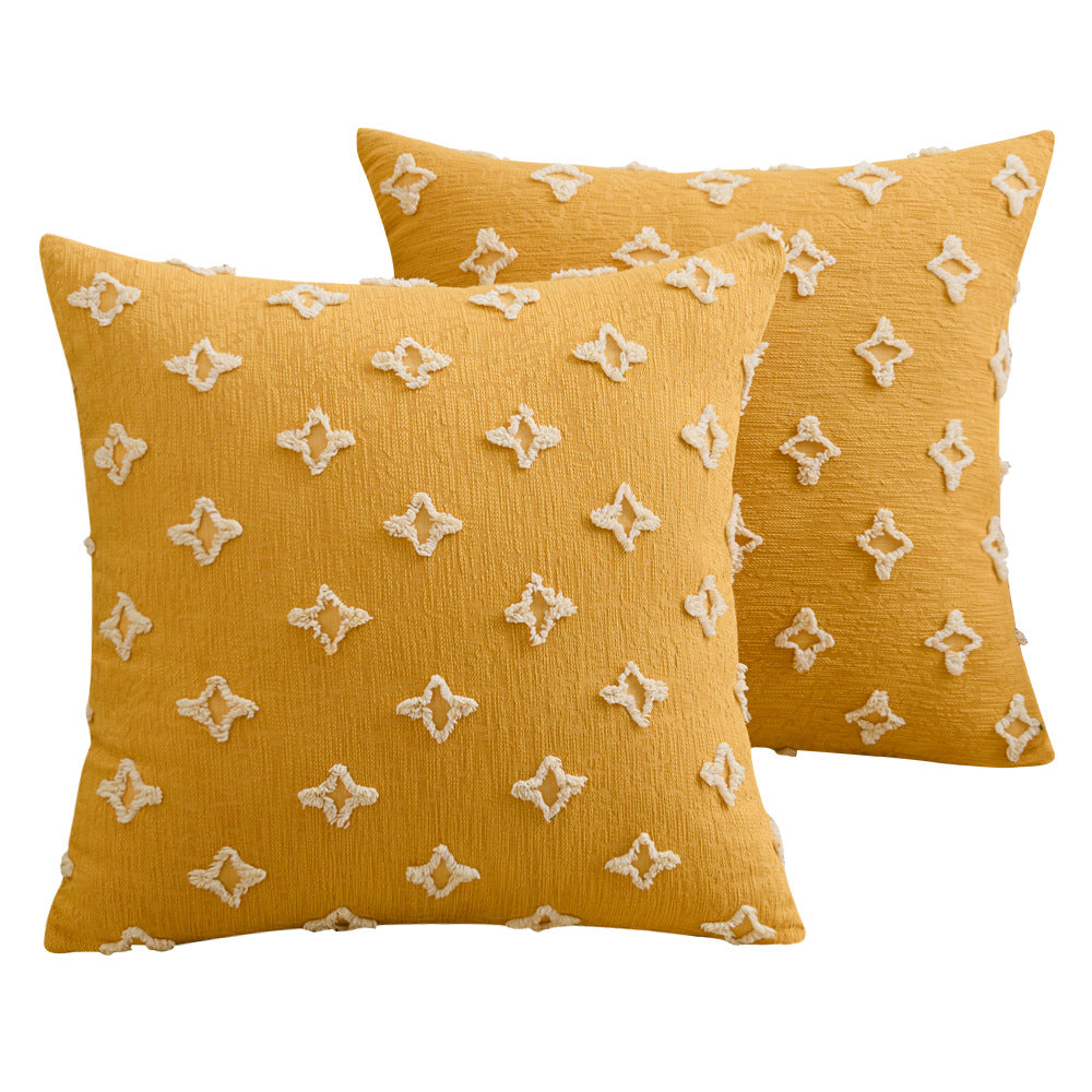 Yellow Throw Pillow Cover