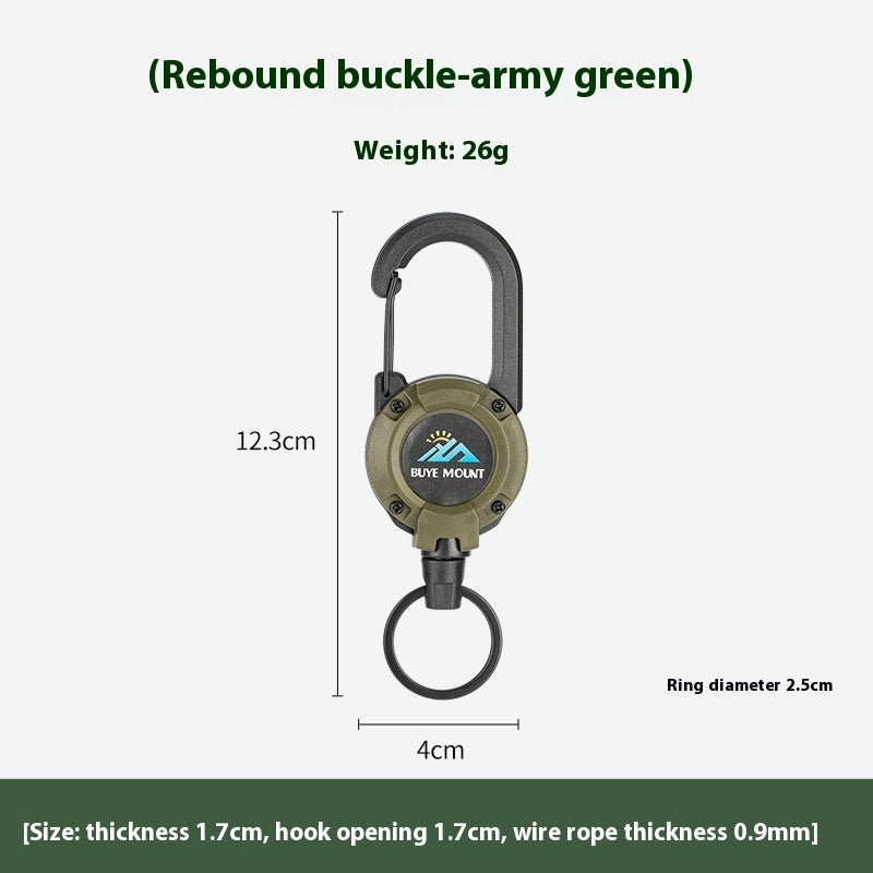 Retractable Tactical Gear Clip