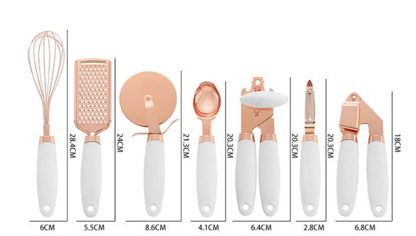 Copper Vegetable Peeler Set