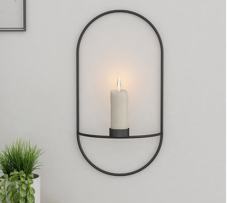 Geometric Wall Candle Holder
