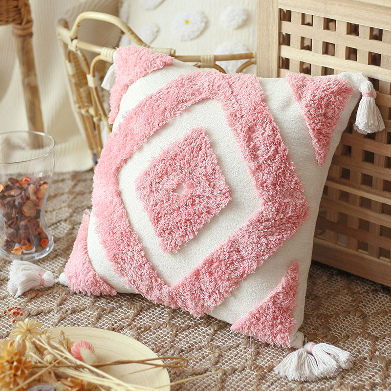 Boho Moroccan Decorative Pillow