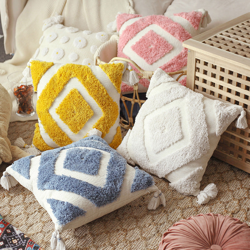 Boho Moroccan Decorative Pillow