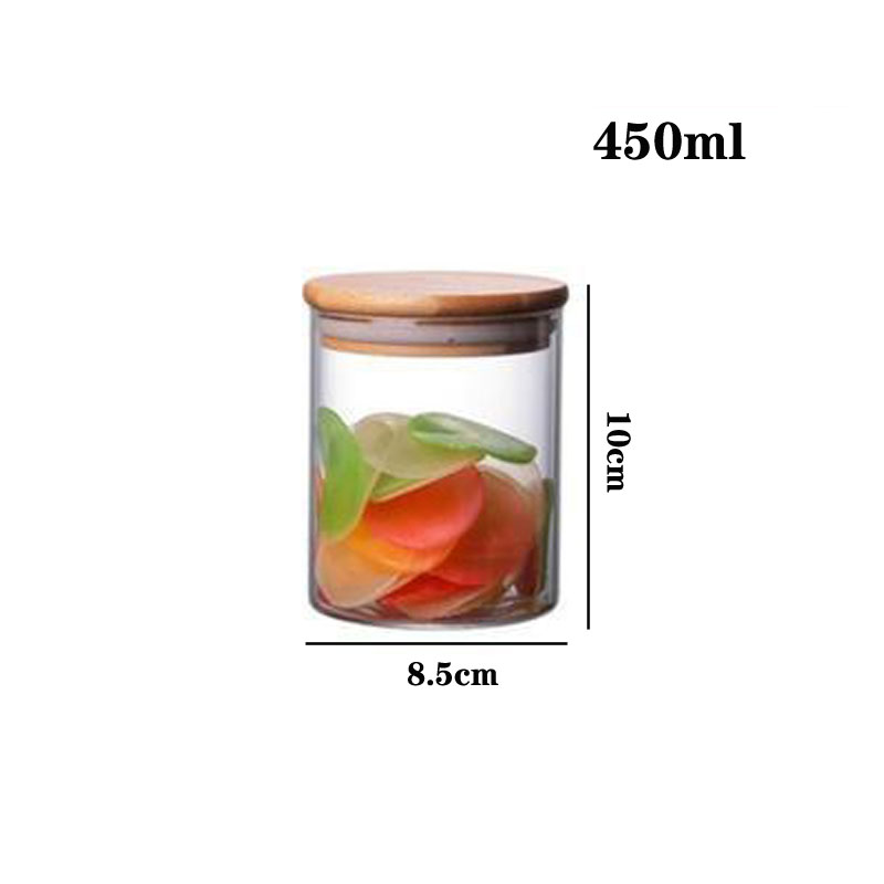 Glass Storage Jar Set