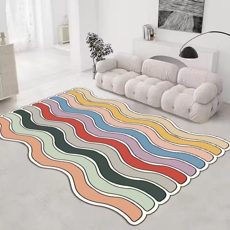 Retro Living Room Rug