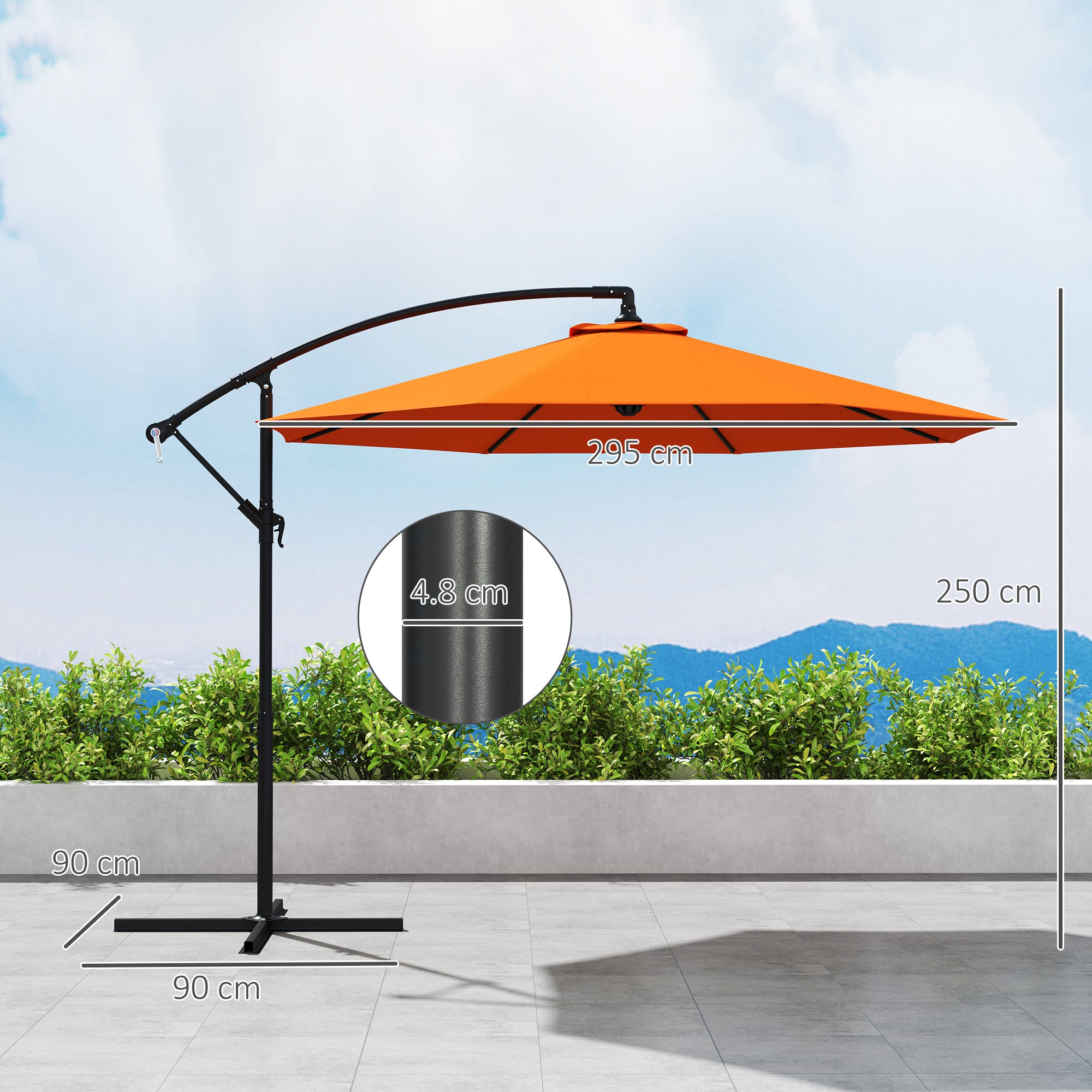 3M Garden Patio Umbrella
