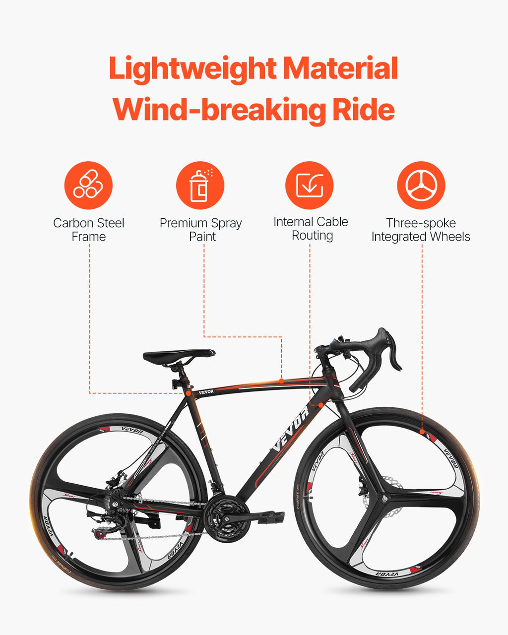 700C Road Bike – 21 Speed