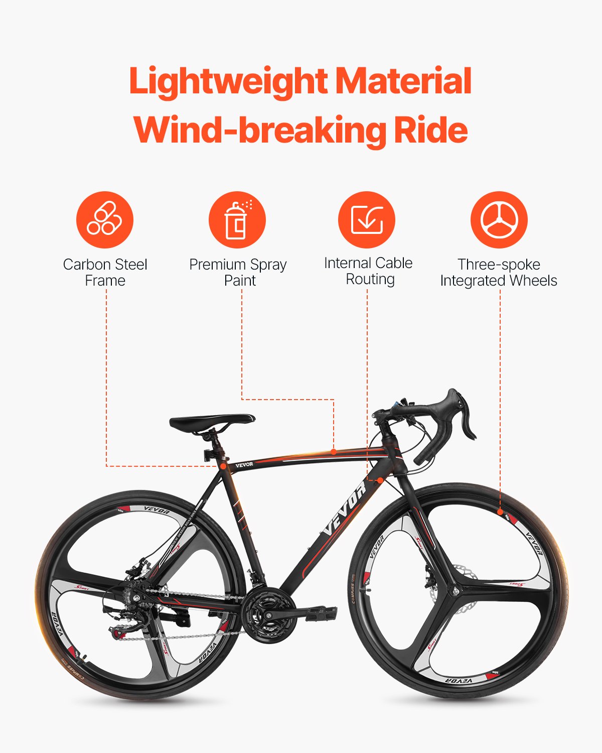 700C Road Bike – 21 Speed