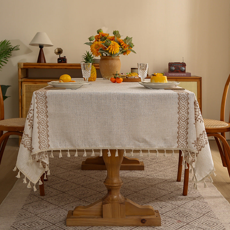 Solid Color Tablecloth
