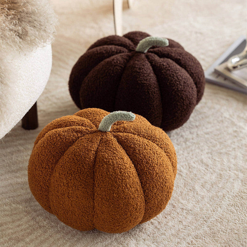 Plush Pumpkin Pillow