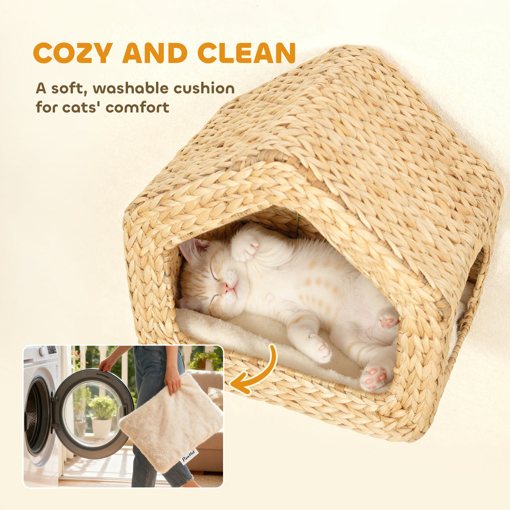 Wall-Mounted Cat House Shelf