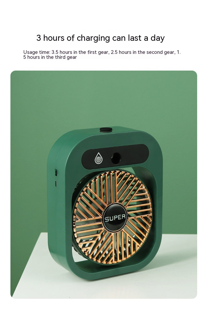 Portable Mist Cooling Fan