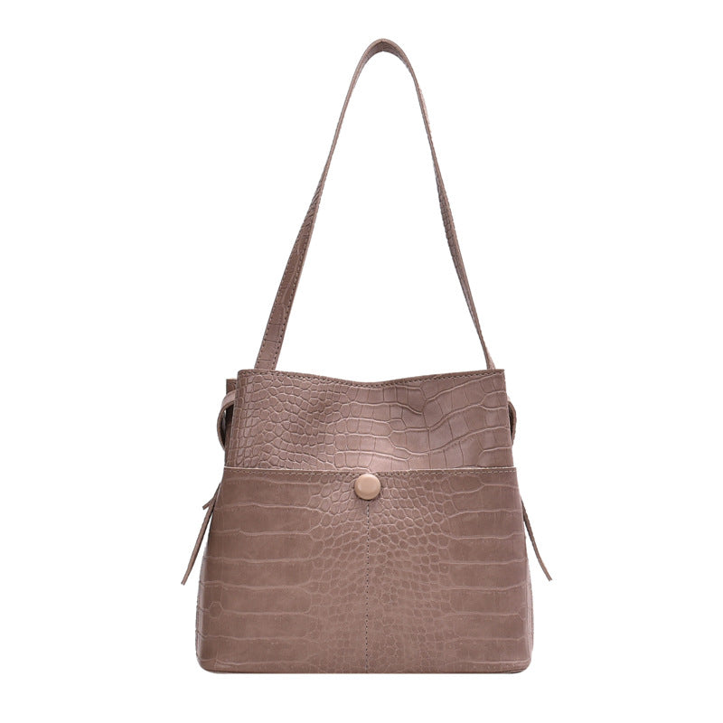Vintage Bucket Shoulder Bag