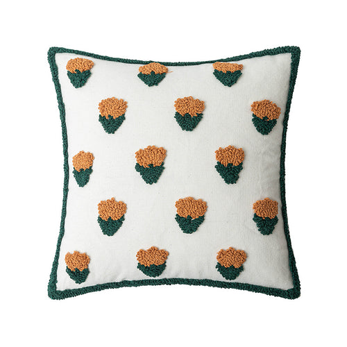 Cactus Tufted Pillow Cover