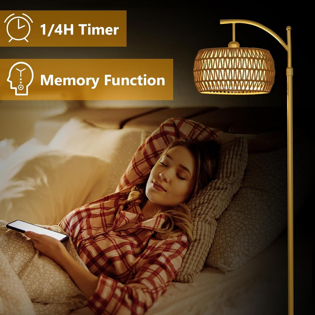 Modern LED Floor Lamp with Remote Control