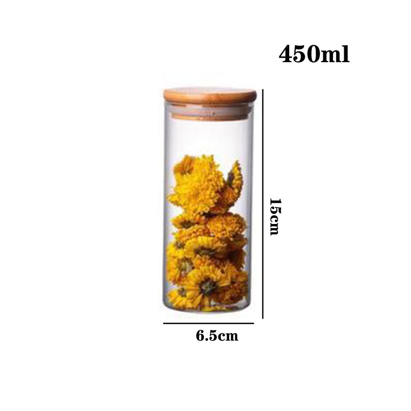 Glass Storage Jar Set