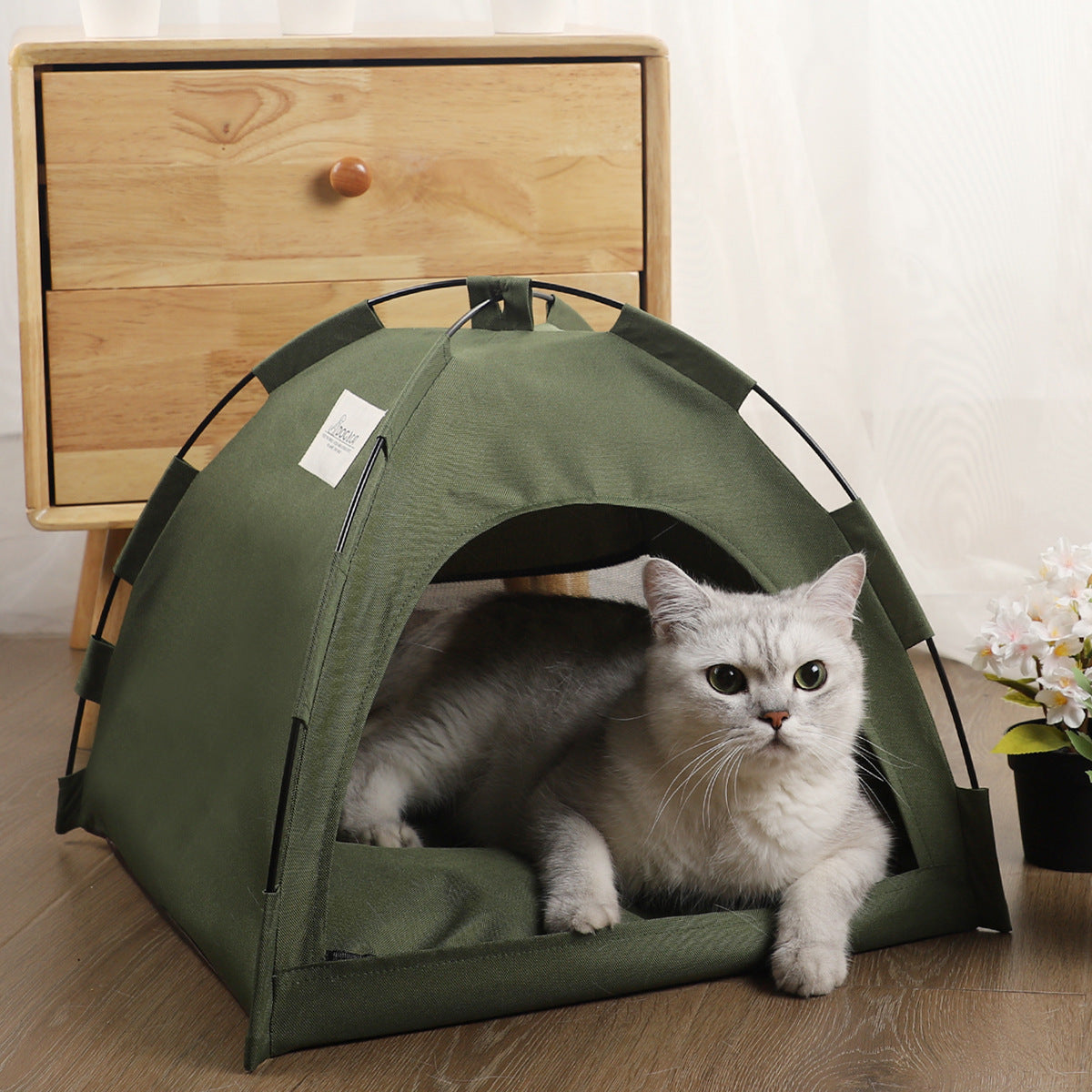 Cooling Pet Tent Bed