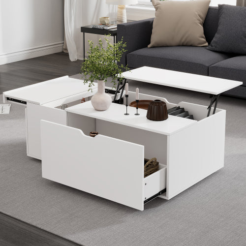 Lift-Top Coffee Table with Storage