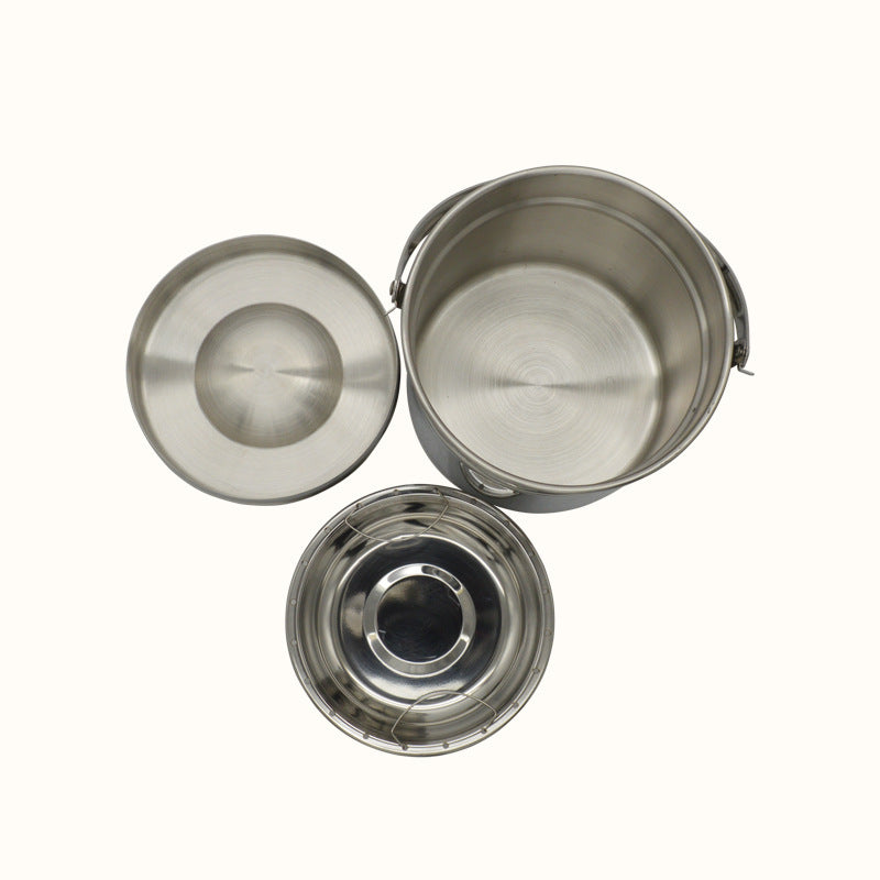 Portable Camping Cooking Pot Set