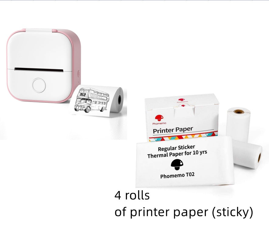 Mini Bluetooth Label Printer