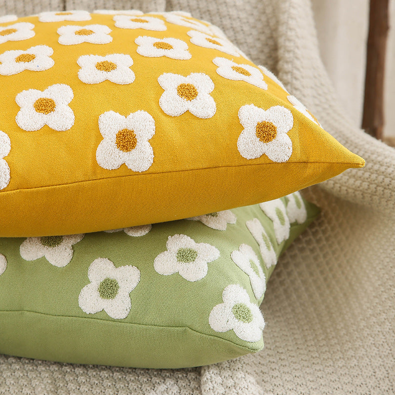 Embroidery Decorative Pillow Cover