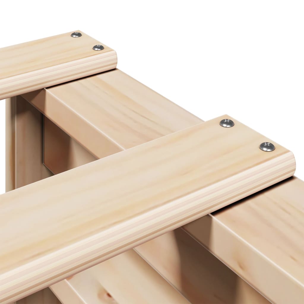 Solid Pine Wood Bed