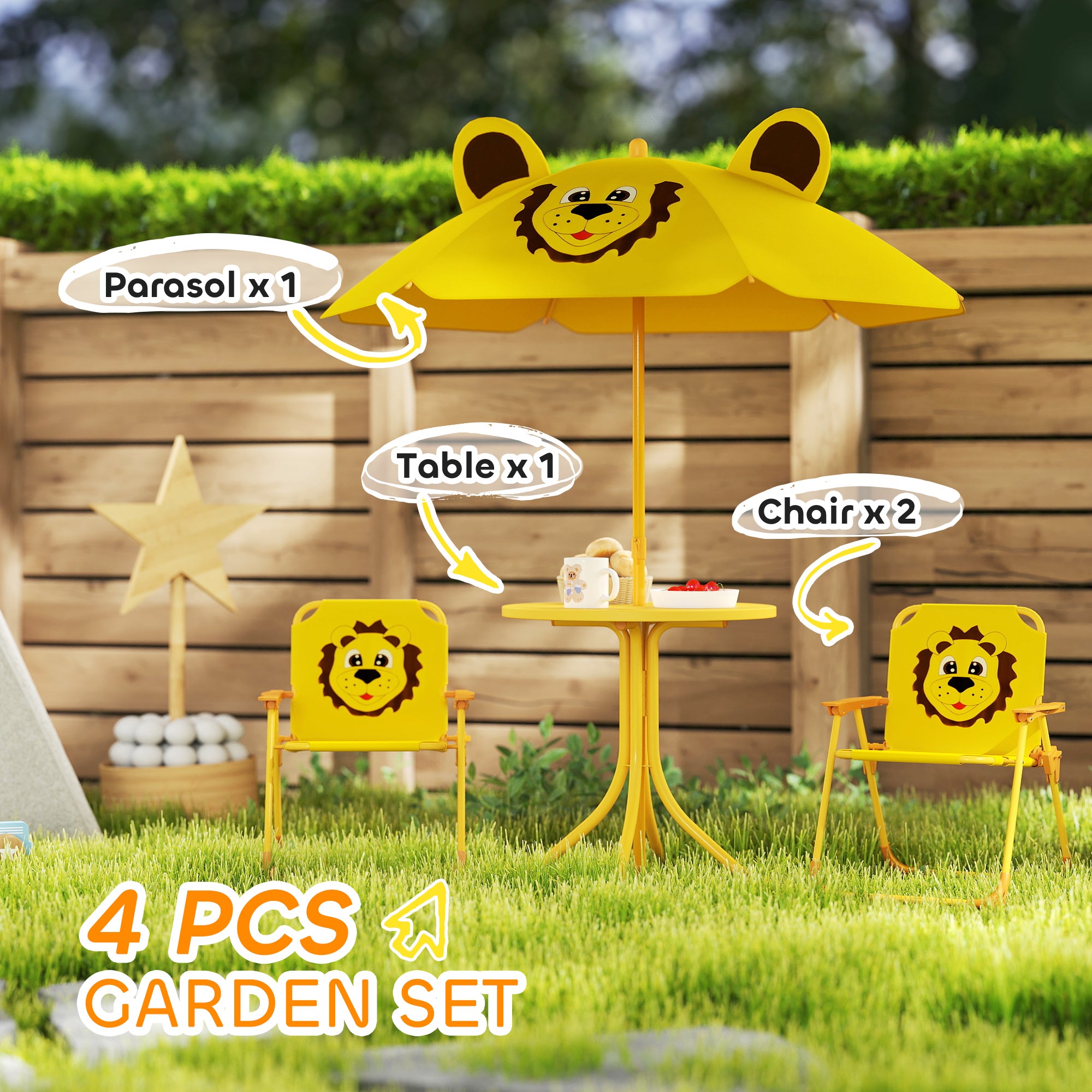 Kids Picnic Table Set