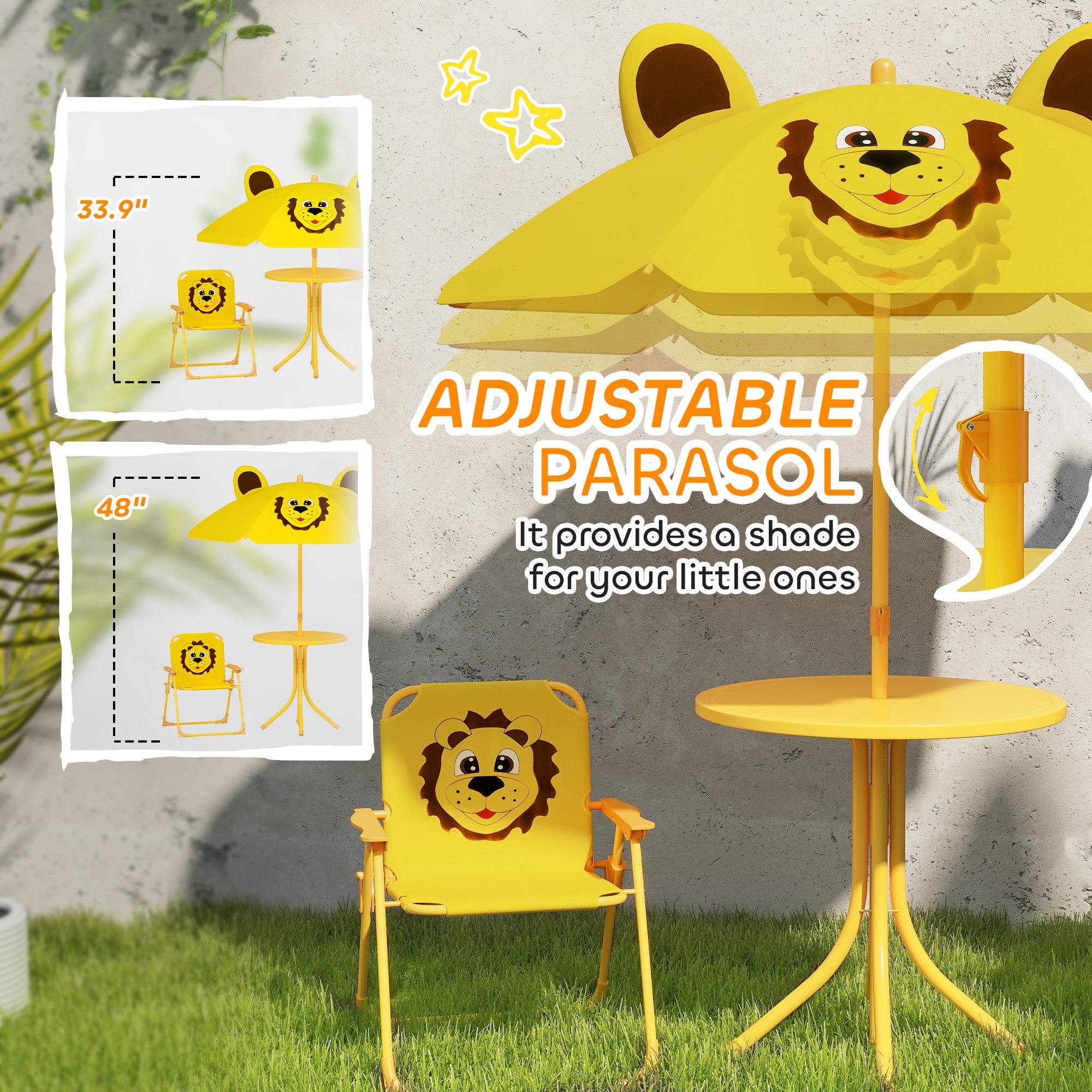 Kids Picnic Table Set