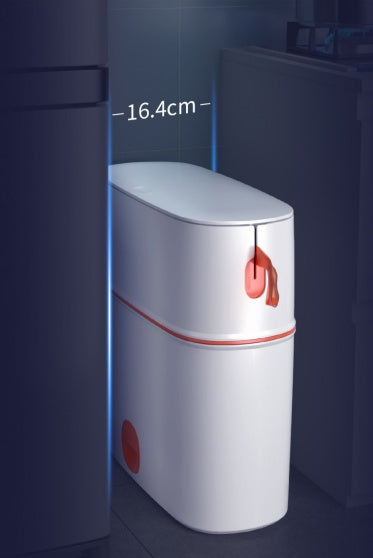 Compact Bathroom Trash Can