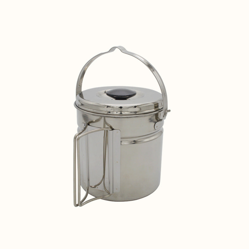 Portable Camping Cooking Pot Set