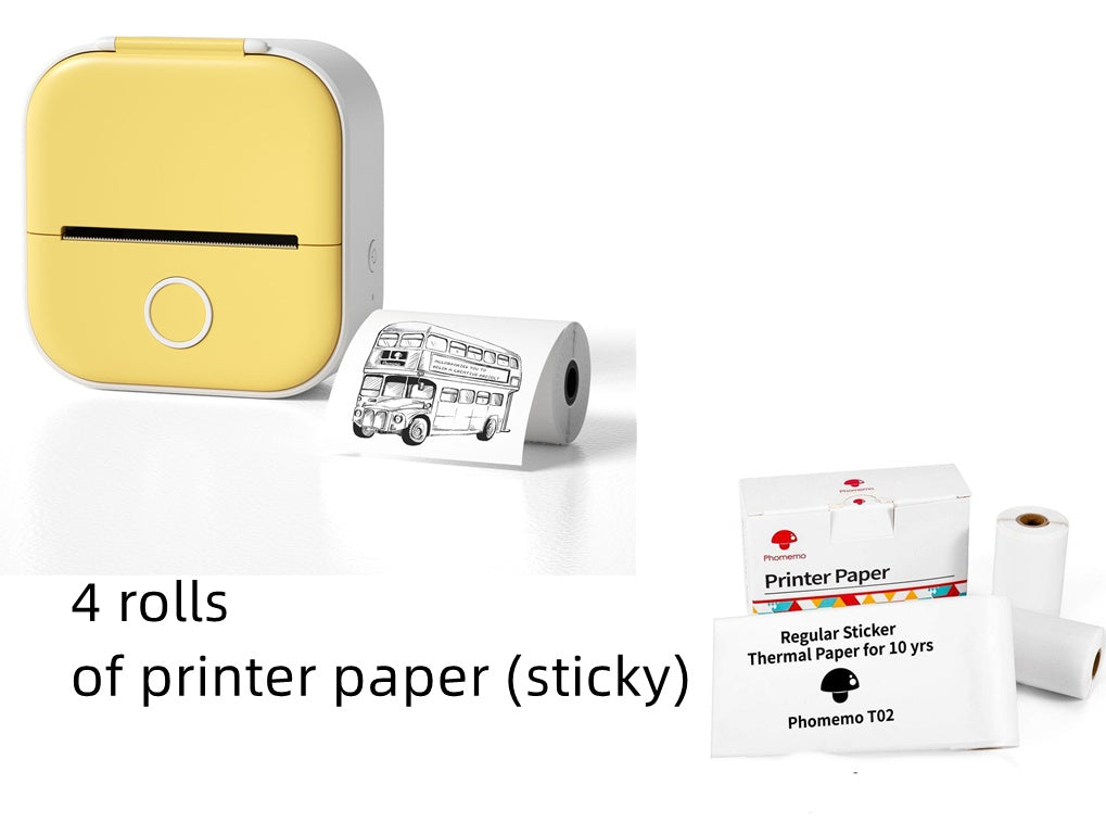 Mini Bluetooth Label Printer