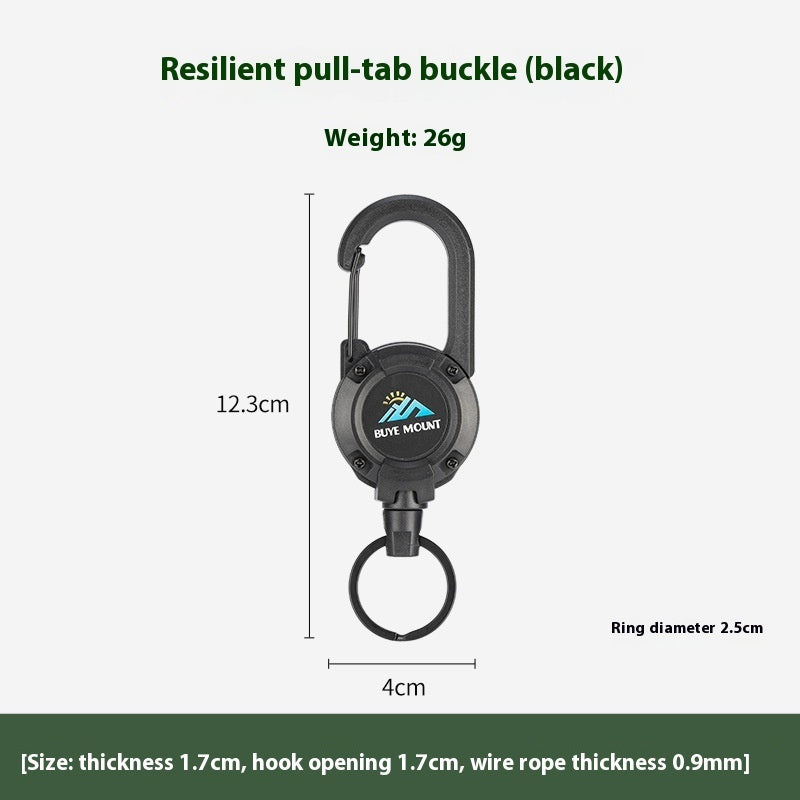 Retractable Tactical Gear Clip