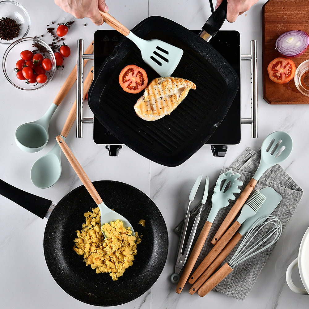 Silicone Kitchen Utensil Set