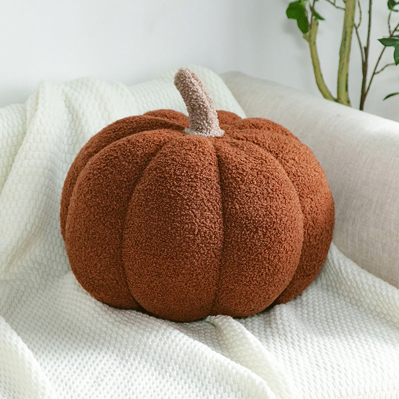Plush Pumpkin Pillow