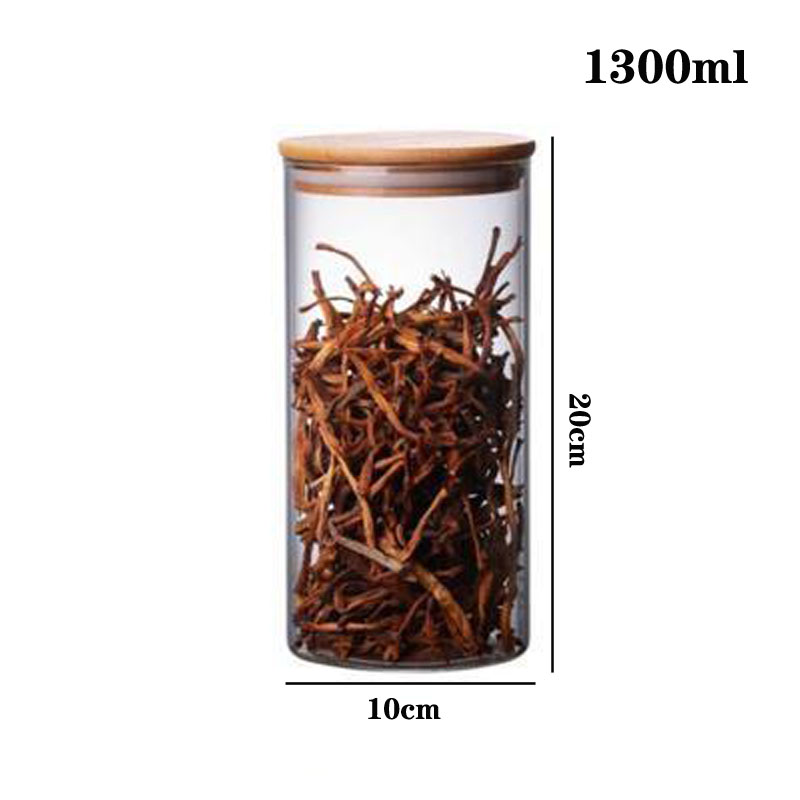 Glass Storage Jar Set