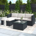 Rattan Garden Sofa Set