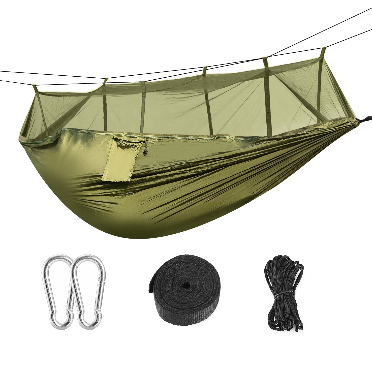Double Hammock With Net