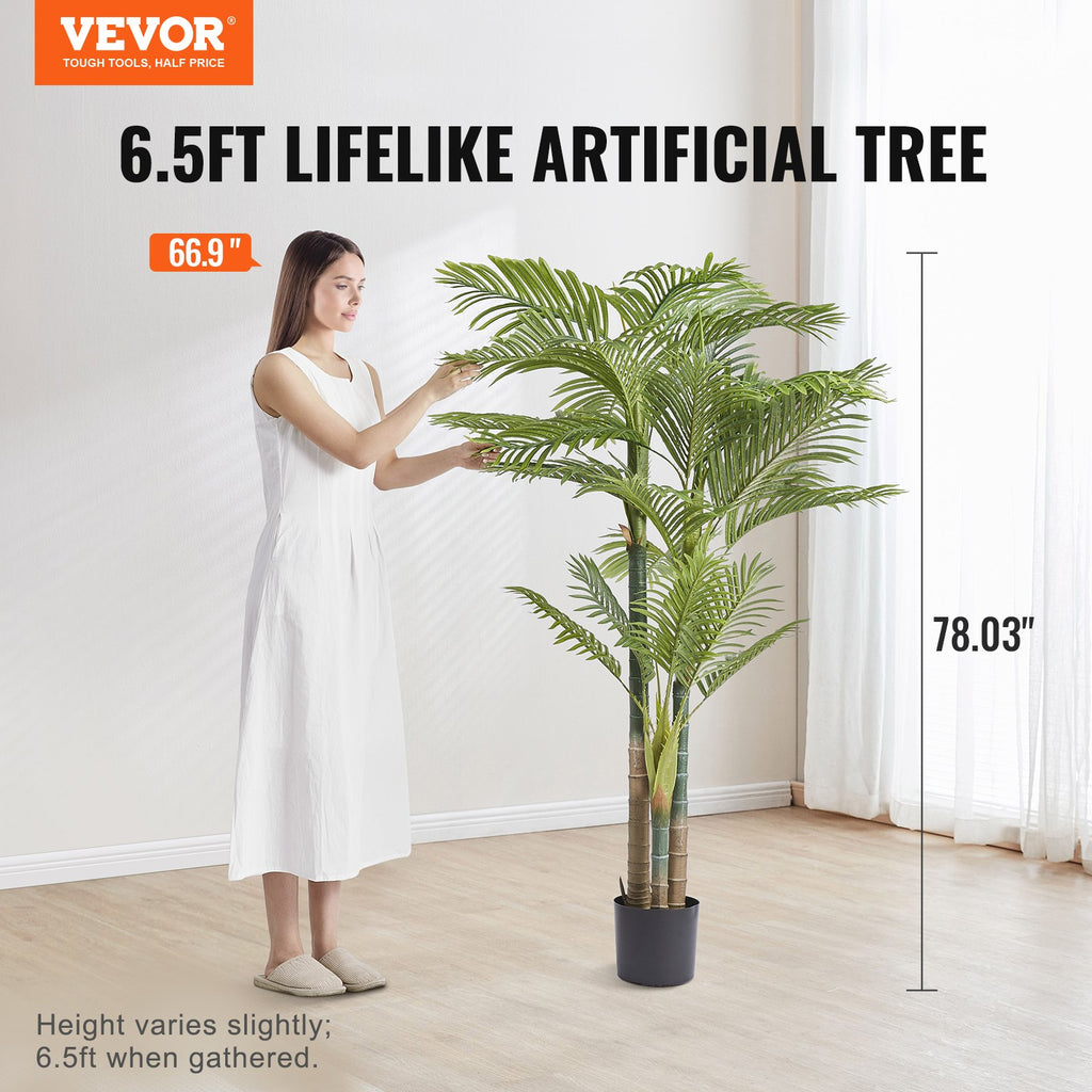 6.5FT Gold Cane Palm