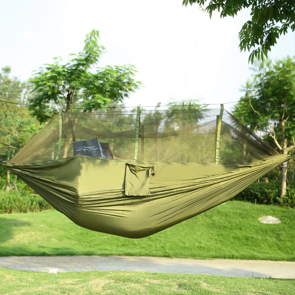 Double Hammock With Net