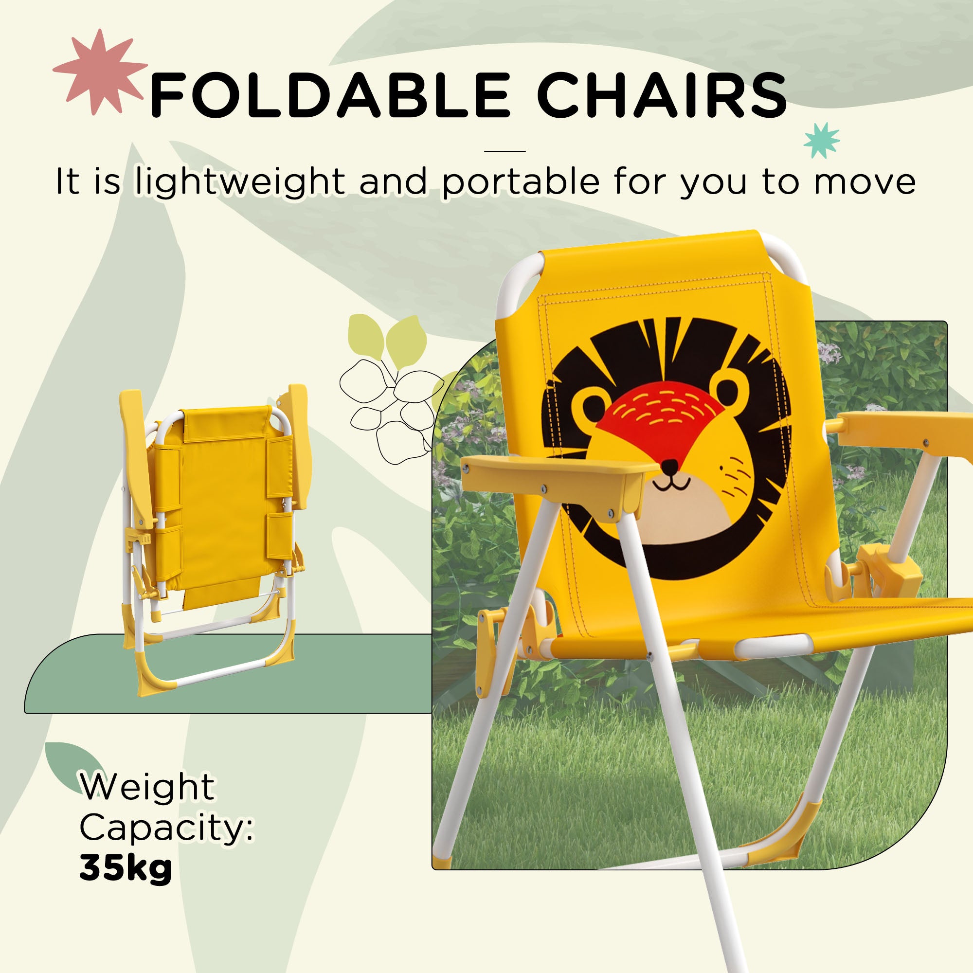 Lion Kids Picnic Table