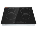 4-Burner Electric Glass Cooktop