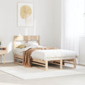 Solid Pine Wood Bed
